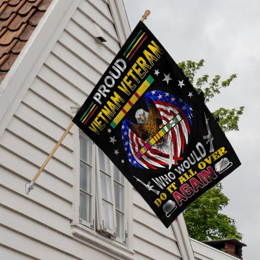 Gearhumans 3D Vietnam Veteran Memorial Flag Custom Flag - Image 4