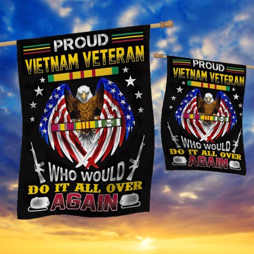 Gearhumans 3D Vietnam Veteran Memorial Flag Custom Flag - Image 5