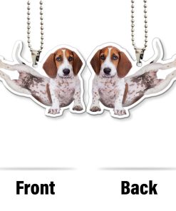 Gearhumans 3D Yoga Bealge Side Crow Pose Custom Car Hanging