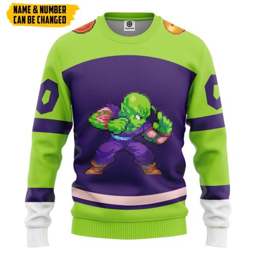 Gearhumans 3D DBZ Piccolo Custom Name Custom Number Tshirt Hoodie Apparel - Image 2