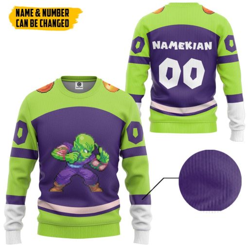 Gearhumans 3D DBZ Piccolo Custom Name Custom Number Tshirt Hoodie Apparel - Image 6