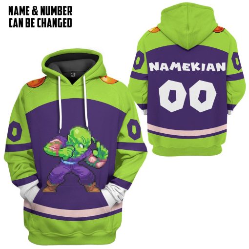 Gearhumans 3D DBZ Piccolo Custom Name Custom Number Tshirt Hoodie Apparel - Image 5
