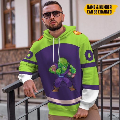 Gearhumans 3D DBZ Piccolo Custom Name Custom Number Tshirt Hoodie Apparel - Image 12