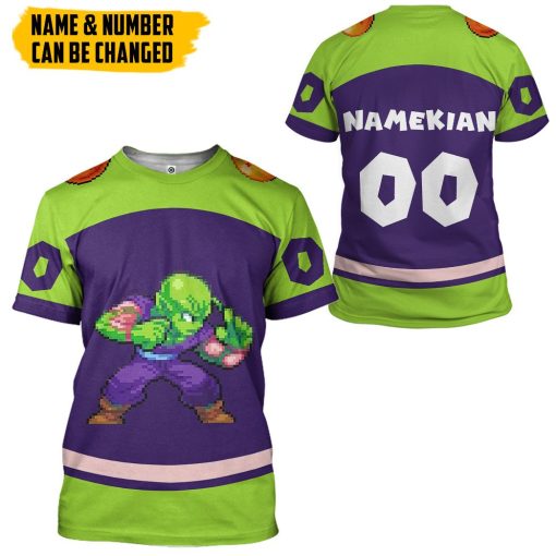 Gearhumans 3D DBZ Piccolo Custom Name Custom Number Tshirt Hoodie Apparel - Image 7