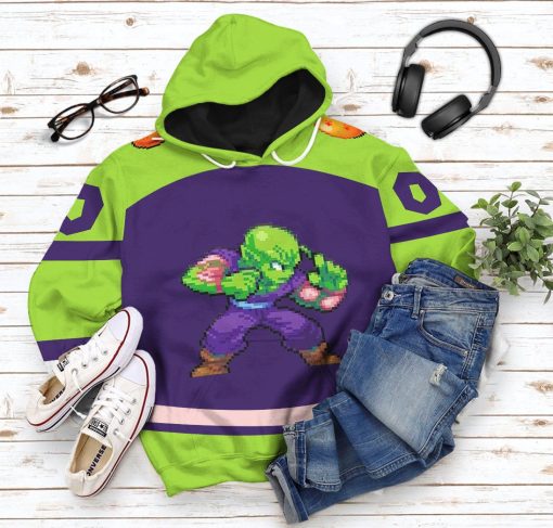 Gearhumans 3D DBZ Piccolo Custom Name Custom Number Tshirt Hoodie Apparel - Image 11