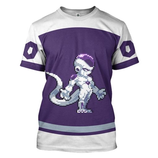 Gearhumans 3D DBZ Frieza Custom Name Custom Number Tshirt Hoodie Apparel - Image 15