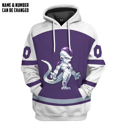 Gearhumans 3D DBZ Frieza Custom Name Custom Number Tshirt Hoodie Apparel