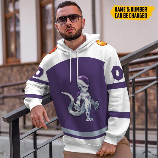 Gearhumans 3D DBZ Frieza Custom Name Custom Number Tshirt Hoodie Apparel - Image 12
