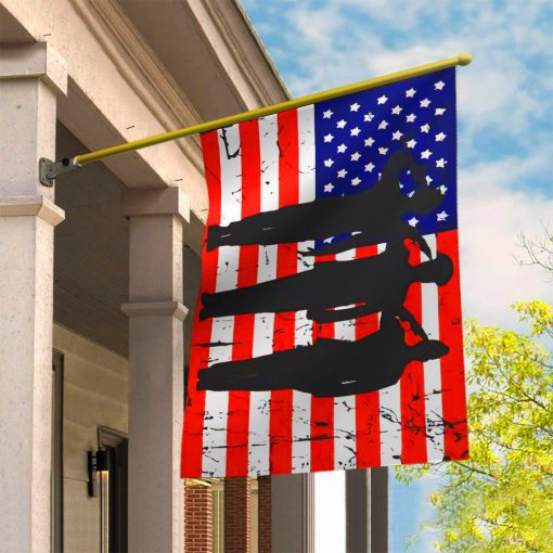Gearhumans 3D Thank You For Your Service Custom Flag - Image 5