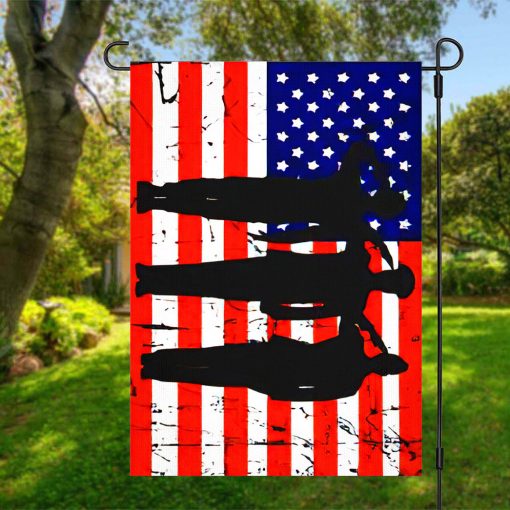 Gearhumans 3D Thank You For Your Service Custom Flag - Image 2