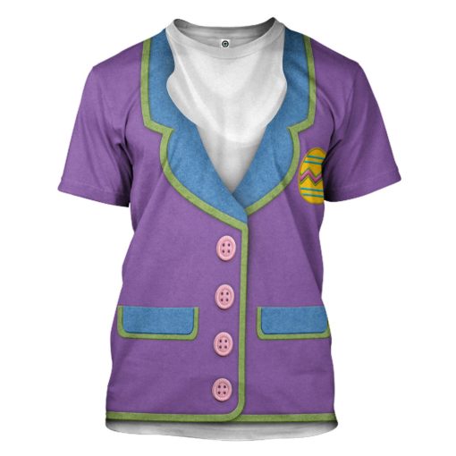 Gearhumans 3D RD Jr. Bunny Hops Cosplay Custom Tshirt Hoodie Apprael