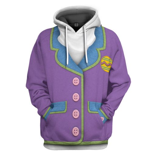 Gearhumans 3D RD Jr. Bunny Hops Cosplay Custom Tshirt Hoodie Apprael