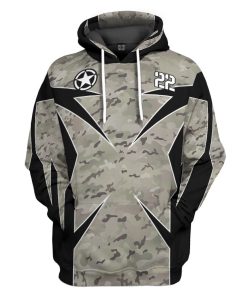 Gearhumans 3D Veteran Army Custom Name Custom Number Hoodie Tshirt Apparel