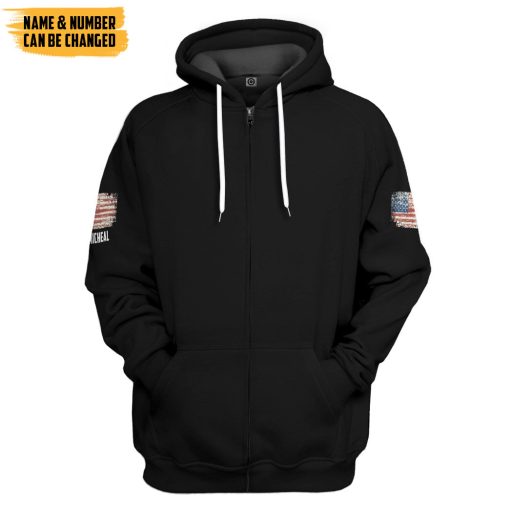 Gearhumans 3D Vietnam Veteran The Best America Had Custom Name Hoodie Tshirt Apparel - Image 4