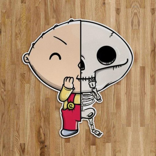 Gearhumans 3D Stewie Custom Shaped Doormat - Image 2