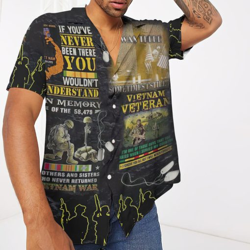 Gearhumans 3D Vietnam Veteran Custom Hawaiian Shirt 3 Gearhumans 3D Vietnam Veteran Custom Hawaiian Shirt - Image 3