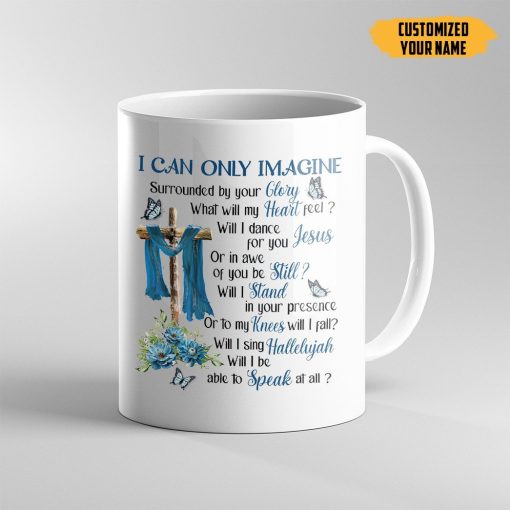 Gearhumans 3D I Can Only Imagine Custom Name Mug