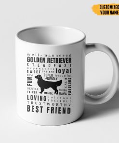 Gearhumans 3D Gift For Rottweiler Dog Mom Custom Name Mug