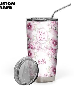 Gearhumans 3D Gift For Stay At Home Mama Custom Name Tumbler