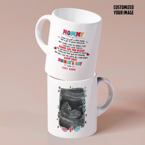 Gearhumans 3D Mothers Day Gift For Expecting Mom Mommy Are You Ready Custom Photo Mug - Image 5