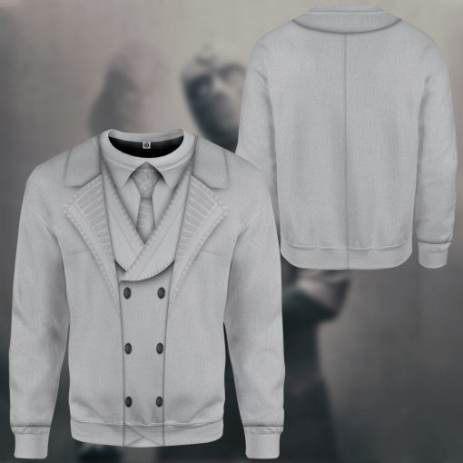 Gearhumans 3D MK White Vest Cosplay Custom Tshirt Hoodie Apparel - Image 12