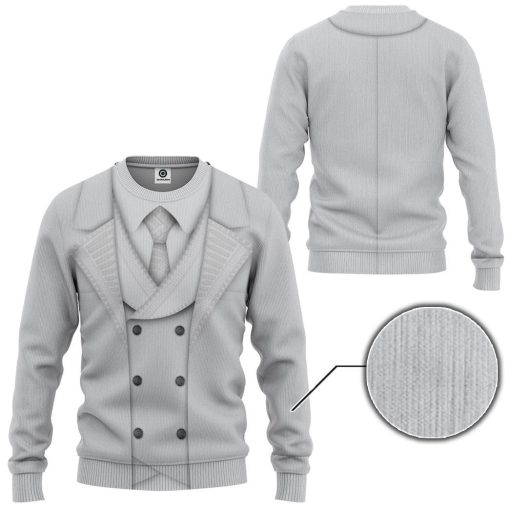 Gearhumans 3D MK White Vest Cosplay Custom Tshirt Hoodie Apparel - Image 8