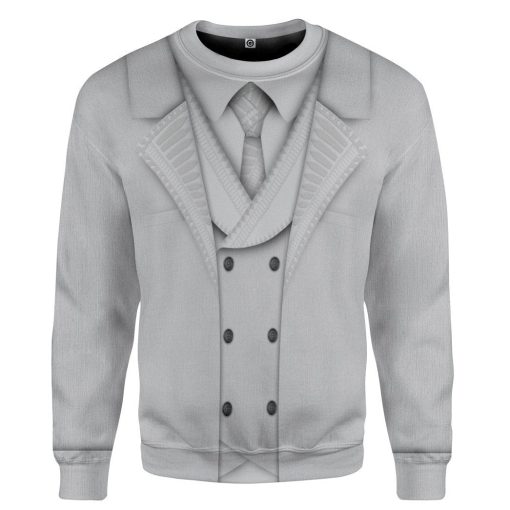 Gearhumans 3D MK White Vest Cosplay Custom Tshirt Hoodie Apparel - Image 2