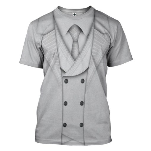 Gearhumans 3D MK White Vest Cosplay Custom Tshirt Hoodie Apparel - Image 4