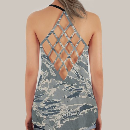 Gearhumans 3D Air Force Mom Mothers Day Custom Criss Cross Tank Top 5 Gearhumans 3D Air Force Mom Mothers Day Custom Criss Cross Tank Top