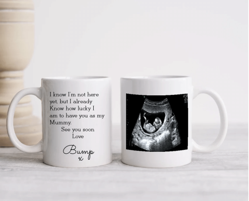 Gearhumans 3D See You Soon Mommy Custom Name Custom Photo Mug - Image 5