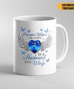 Gearhumans 3D I Am Not A Widow Custom Name Mug