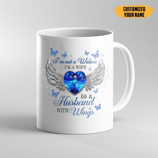 Gearhumans 3D I Am Not A Widow Custom Name Mug