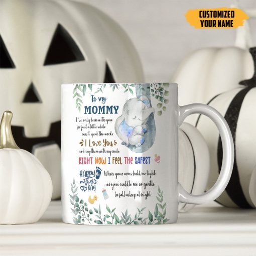Gearhumans 3D First Mother Day To My Mommy Custom Name Custom Photo Mug - Image 4