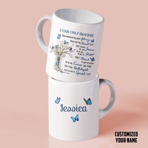 Gearhumans 3D I Can Only Imagine Custom Name Mug