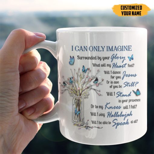 Gearhumans 3D I Can Only Imagine Custom Name Mug