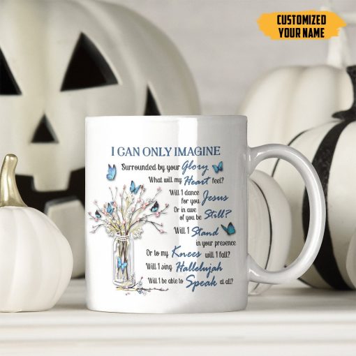 Gearhumans 3D I Can Only Imagine Custom Name Mug