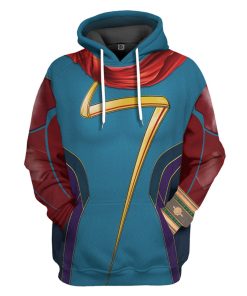 Gearhumans 3D Ms Mrvl Custom Hoodie Tshirt Apparel