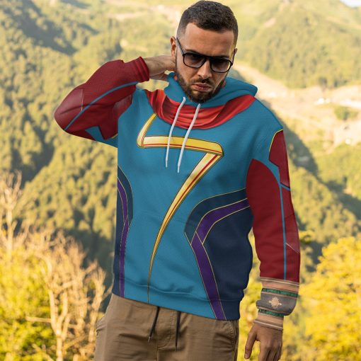 Gearhumans 3D Ms Mrvl Custom Hoodie Tshirt Apparel - Image 17