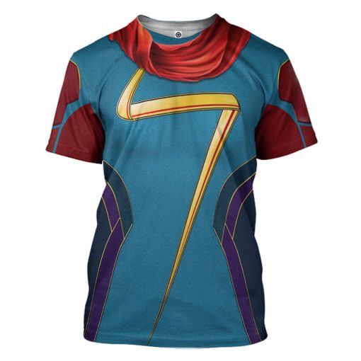 Gearhumans 3D Ms Mrvl Custom Hoodie Tshirt Apparel - Image 5