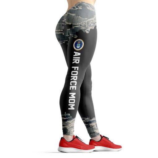 Gearhumans 3D Air Force Mom Mothers Day Custom Legging - Image 2