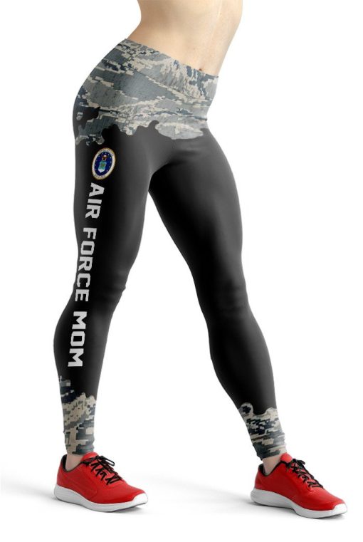 Gearhumans 3D Air Force Mom Mothers Day Custom Legging