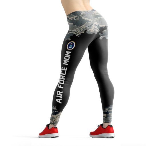 Gearhumans 3D Air Force Mom Mothers Day Custom Legging - Image 3