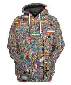 Gearhumans 3D R Place Custom Tshirt Hoodie Apparel