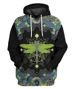 Gearhumans 3D Dragonfly Grandma Custom Tshirt Hoodie Apparel