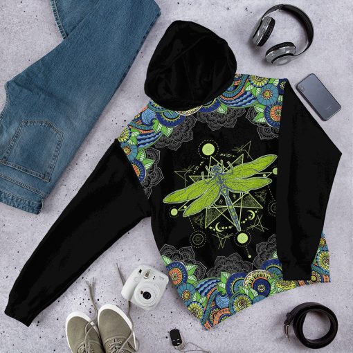 Gearhumans 3D Dragonfly Grandma Custom Tshirt Hoodie Apparel