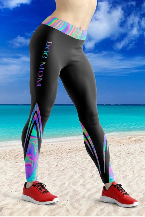 Gearhumans 3D Mothers Day Gifts Dog Mom Hologram Custom Tank Top - Image 4