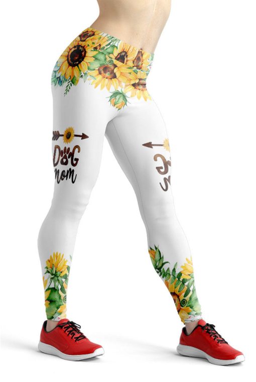Gearhumans 3D Sunflower Special Yorksie Dog Mom Custom Tank Top