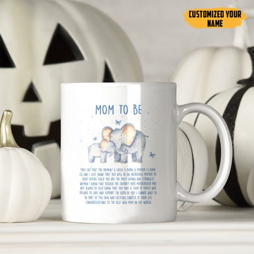 Gearhumans 3D Mummy To Be I Love You Custom Name Mug