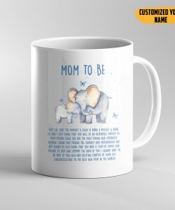 Gearhumans 3D Mummy To Be I Love You Custom Name Mug