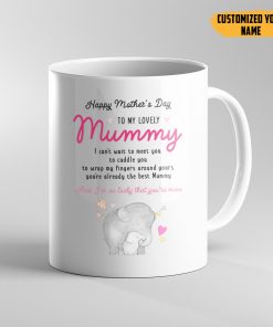 Gearhumans 3D Im So Lucky That You Are My Mum Custom Name Mug